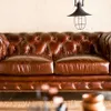 SILLON CHESTERFIELD CUERO ITALIANO - 2 CUERPOS - Sillones y sofás, Uruguay | La Iberica, vista 6 de 16