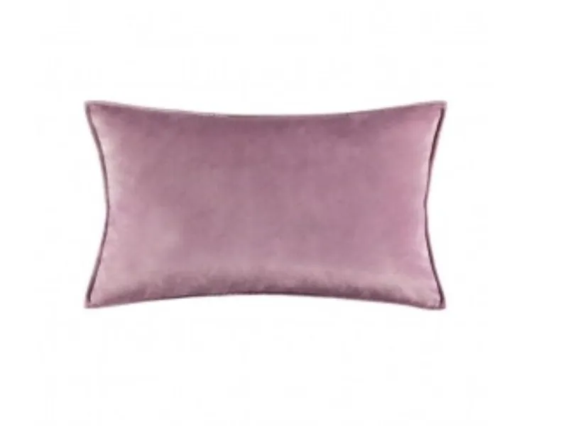 Almohadón Velvet Pink Purple con borde en Multicolor - Textiles, Uruguay | Finkel