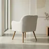 Butaca Melania - Tela Microfibra - C39 (Hielo) en Beige - Butacas, banquetas y puffs, Uruguay | NYR, vista 4 de 7