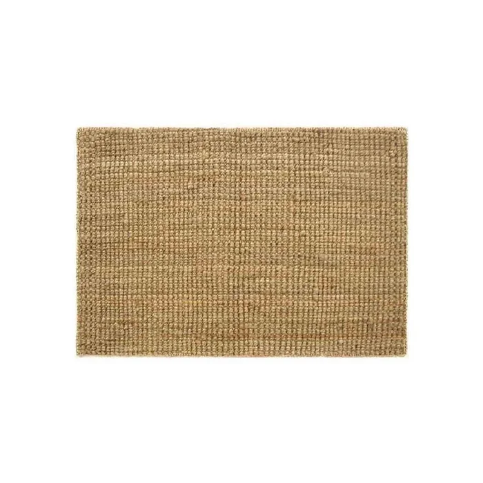 ALFOMBRA DE YUTE NATURAL. 100X150CM en Madera natural - Alfombras, Uruguay | Decohogar