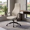 Silla de oficina Negra 2 Posiciones - Podium - Gris Claro en Negro - Escritorios y sillas de escritorio, Uruguay | Rústico Hogar, vista 1 de 2