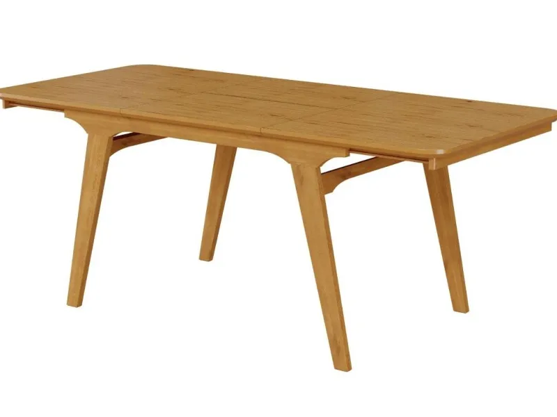 Mesa Extenisble LARGA 1.37m en Madera natural - Mesas de comedor, Uruguay | Finkel