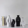 FLORERO CERAMICA 12x8.5x20CM NEGRO - Jarrones, Uruguay | Decohogar, vista 4 de 5