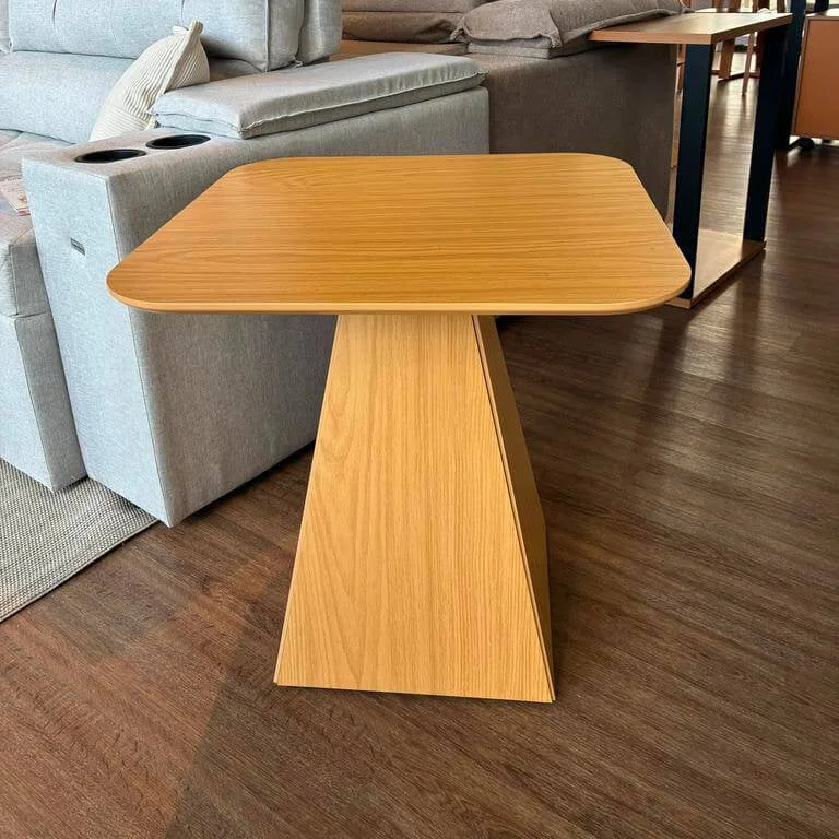 Mesa Lateral Agustina 60cm 100% MDF en Madera natural - Mesas de living, Uruguay | Balton, vista 5