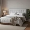 RESPALDO 2.00 MTS - TAPIZADO PU GRIS en Gris - Respaldos de cama, Uruguay | Champagne Home, vista 2 de 4