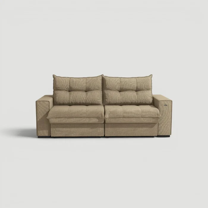 Sofa Dorian 236CM - Retractil/Reclinable en Beige - Sillones y sofás, Uruguay | Balton, vista 22