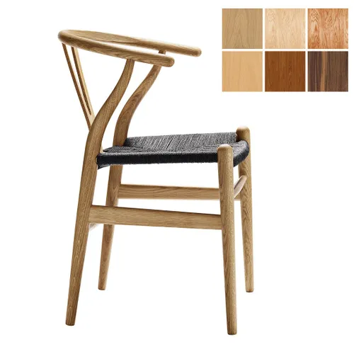 Wishbone | Hans Wegner en Madera natural - Sillas, Uruguay | Mad for Modern