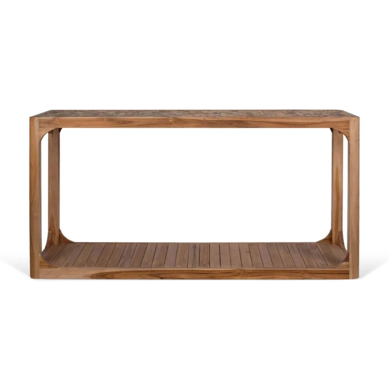 Consola Madera Natural-beige Coco Natural en Madera natural - Mesas de living, Uruguay | Divino, vista 3