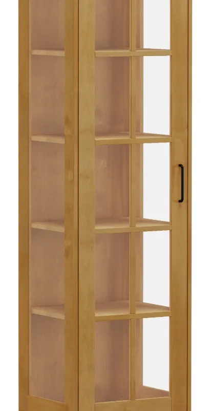 CRISTALERA MADRI 1 PUERTA CON VIDRIO  1935 VP / 1945 RP en Madera natural - Bibliotecas, Uruguay | Rosas Hermanos