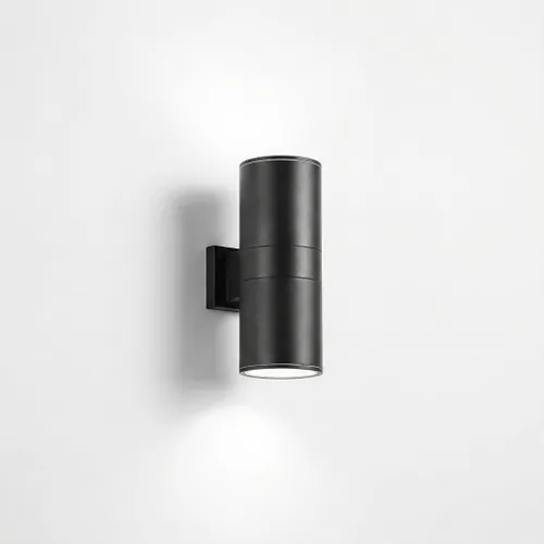 Aplique de Pared Cylix Duo en Negro - Iluminación, Uruguay | La Perla
