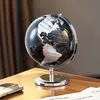 GLOBO TERRAQUEO 20x26.5CM HIERRO PLADEADO/NEGRO en Plateado - Decoración, Uruguay | Koz, vista 2 de 2