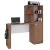 Escritorio con Armario - California/Capri en Madera natural - Escritorios y sillas de escritorio, Uruguay | Delta Center, vista 4 de 4