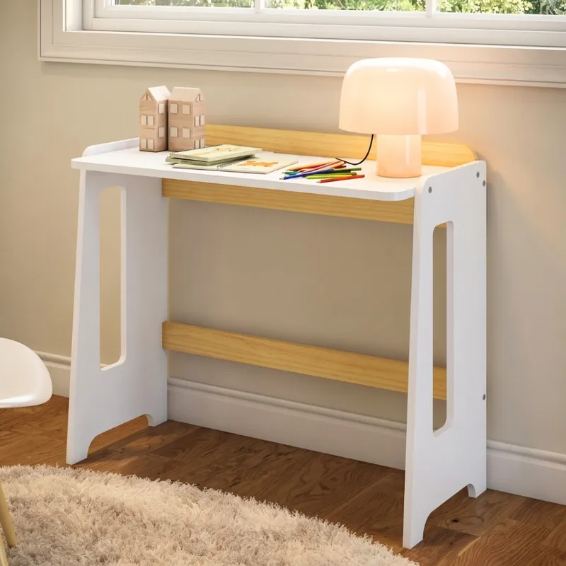 Escritorio Madera y MDF - Petit en Blanco - Escritorios, Uruguay | Rústico Hogar