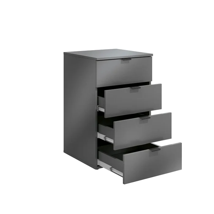 CAJONERO LINEA MUNIQUE 4 CAJONES OFICINA PREMIUM en Marrón - Bibliotecas, Uruguay | Balton, vista 5