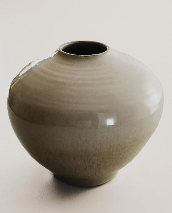 JARRÓN GRES ESMALTADO - Jarrones, Uruguay | Zara Home