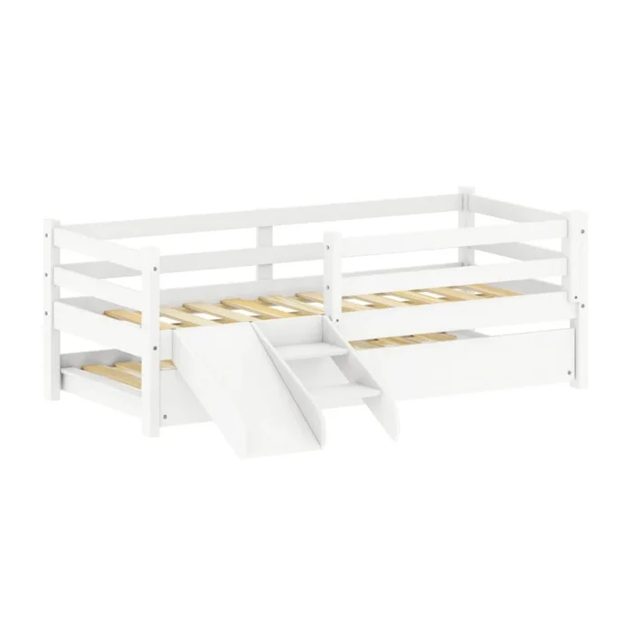Cama marinera 1 Plaza Infantil - Blanco en Blanco - Dormitorio, Uruguay | Ecowood, vista 5