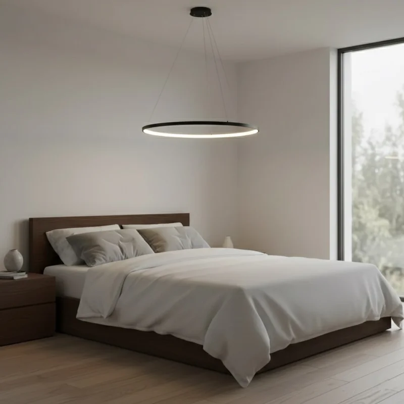 Lámpara colgante Halo Black XL en Negro - Lámparas colgantes, Uruguay | La Perla, vista 4