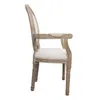 Silla Luis XV con posabrazos en Beige - Sillas, Uruguay | La Cueva Muebles, vista 3 de 6