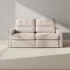 Sofa Retractil 2 Cuerpos Tela Natural-beige Ambar Beige en Beige - Sillones y sofás, Uruguay | Divino, vista 1 de 7