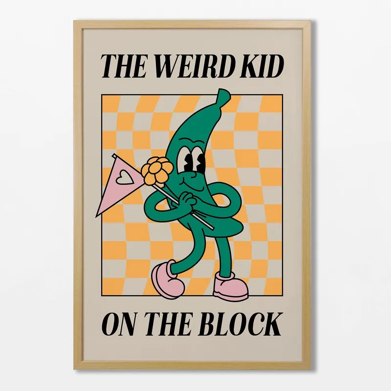 The weird kid on the block en Multicolor - Láminas, Uruguay | La Cuadrería