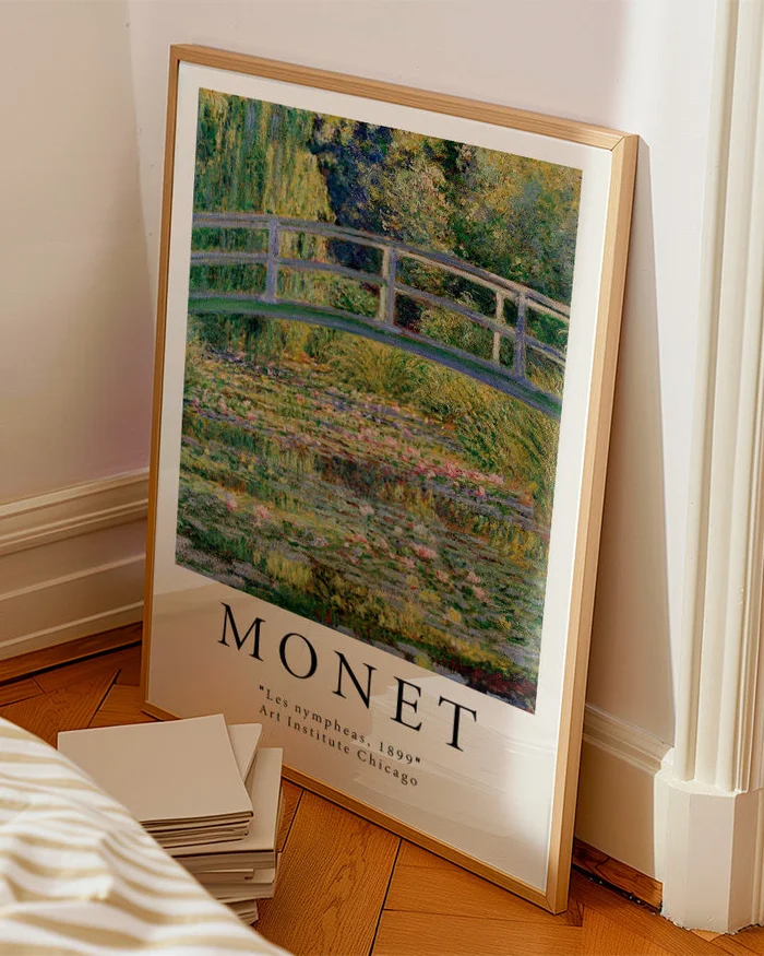 Monet - Les nympheas en Multicolor - Láminas, Uruguay | La Cuadrería, vista 2