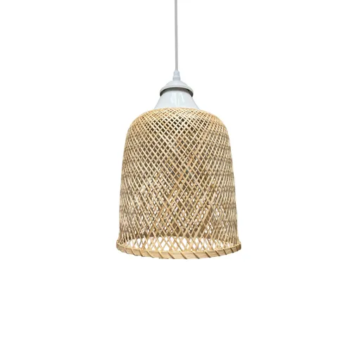 Lámpara Colgante fibras Bambú 25 cm - Lámparas colgantes, Uruguay | Berna home