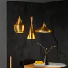 Lámpara Colgante Geisha Trio Golden en Amarillo - Lámparas colgantes, Uruguay | Serlux, vista 4 de 5
