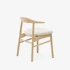 Silla desenfundable Timons de madera maciza de roble con acabado natural FSC Mix Credit en Madera natural - Sillas, Uruguay | Kavehome, vista 7 de 8