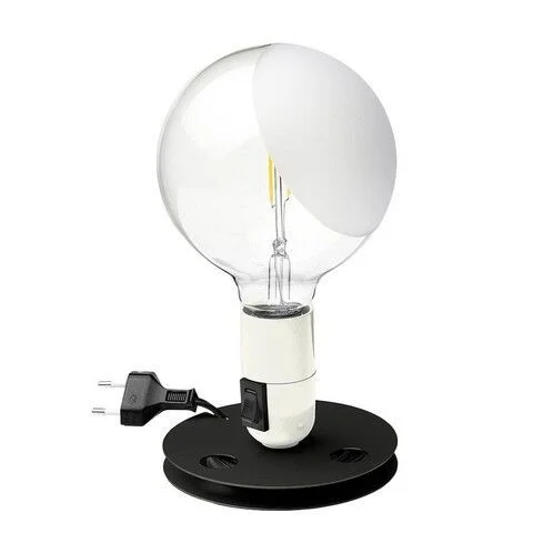 Lampadina con base en blanco en Multicolor - Lámparas de mesa, Uruguay | Darko Lighting