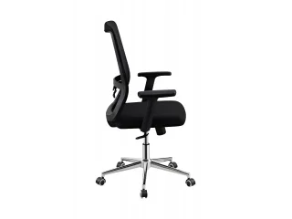 Silla Ejecutiva para escritorio Mesh en Negro - Sillas de escritorio, Uruguay | Quesal, vista 4