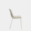 Silla Altea beige y patas de acero con acabado beige en Beige - Sillas, Uruguay | Kavehome, vista 7 de 9
