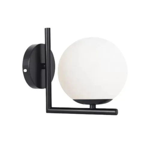 Aplique de pared Cap - Negro en Negro - Lámparas colgantes, Uruguay | Fábrica Italiana