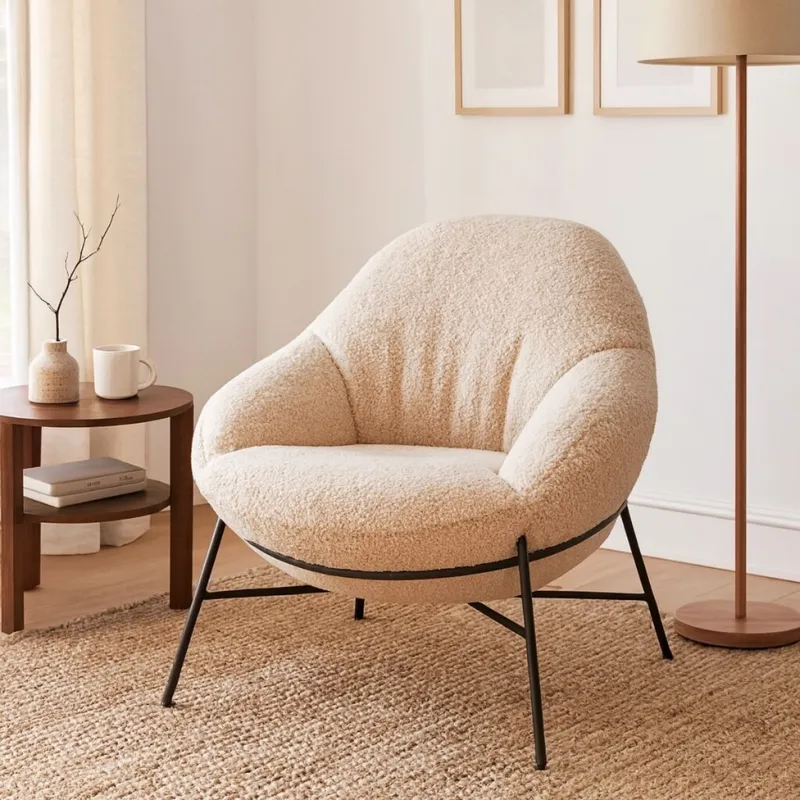 POLTRONA INSPIRE NATURAL en Beige - Butacas, banquetas y puffs, Uruguay | Viasono