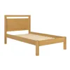 Cama 1 1/2 Plaza Madera Natural-beige Capri en Madera natural - Dormitorio, Uruguay | Divino, vista 2 de 2