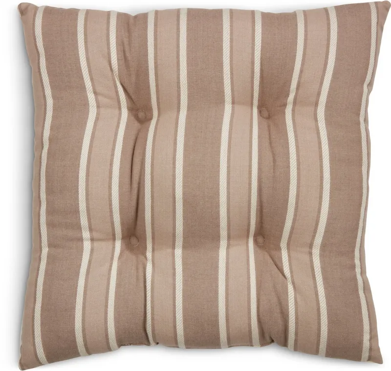 Almohadón de asiento MISTEL 40x40x7 arena en Beige - Textiles, Uruguay | JYSK