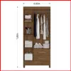 Ropero 3 puertas 2 cajones – Lima 951.6 - Roperos y placares, Uruguay | Punto Unión, vista 6 de 10