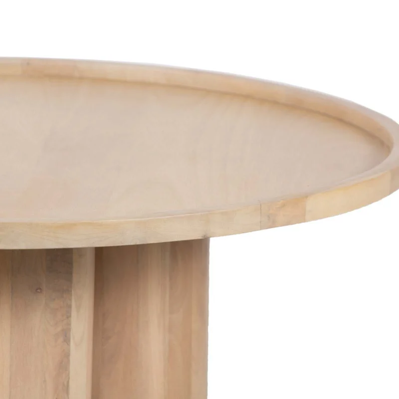 Mesa Ratona Mdf-y-madera Natural-beige Cylinder Natural en Madera natural - Mesas de living, Uruguay | Divino, vista 5