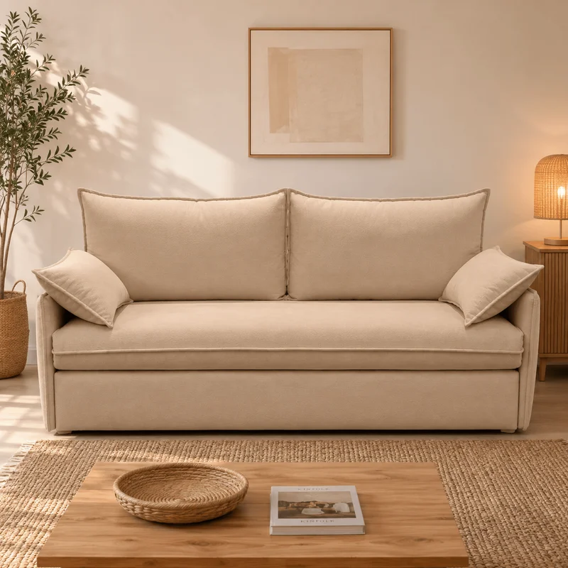 SOFÁ IBIZA 3C en Beige - Sillones y sofás, Uruguay | Forum Design, vista 3