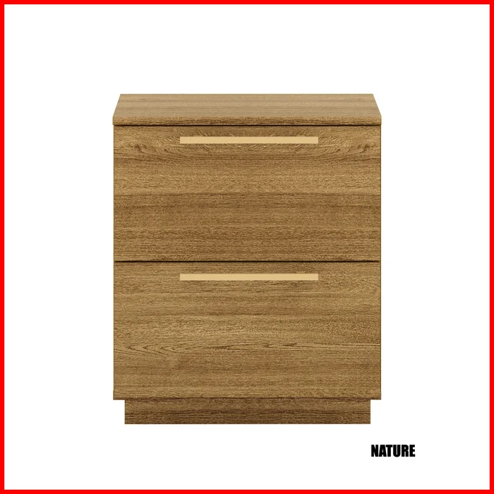 Mesa de luz 2 cajones – Dubai 50019 - Mesas de luz, Uruguay | Punto Unión, vista 3