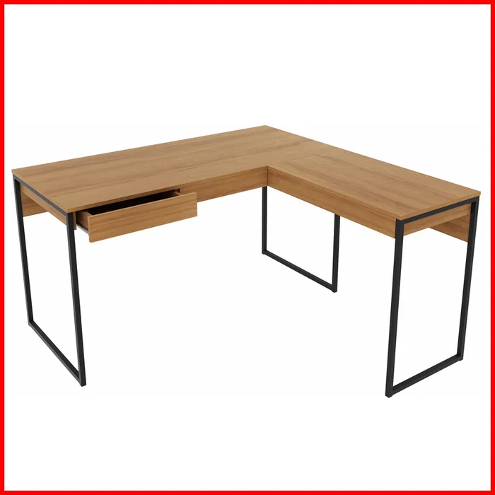 Escritorio esquinero con cajon – ME 4157 - Escritorios y sillas de escritorio, Uruguay | Punto Unión, vista 3