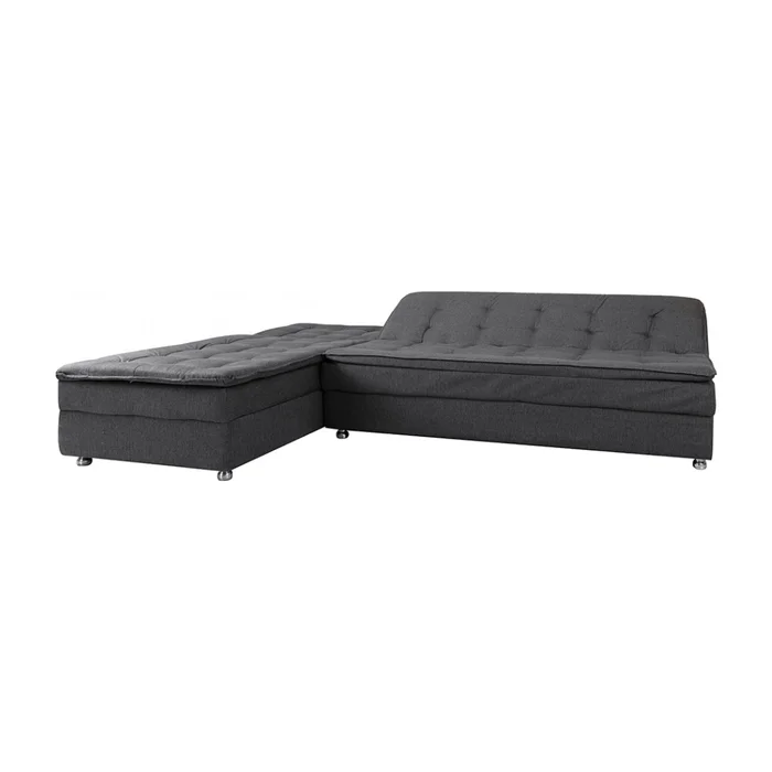 Sillón Tela Gris Penelope Grafito en Gris - Sillones y sofás, Uruguay | Divino, vista 3