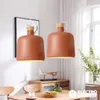 Colgante Nórdico Arcilla y Madera E27 - Lámparas colgantes, Uruguay | Electro Uruguay, vista 2 de 2