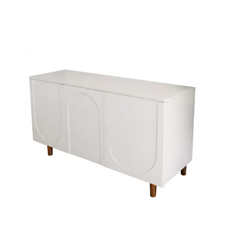Aparador Buffet Arco 120 cm – Blanco en Blanco - Aparadores y recibidores, Uruguay | Berna home