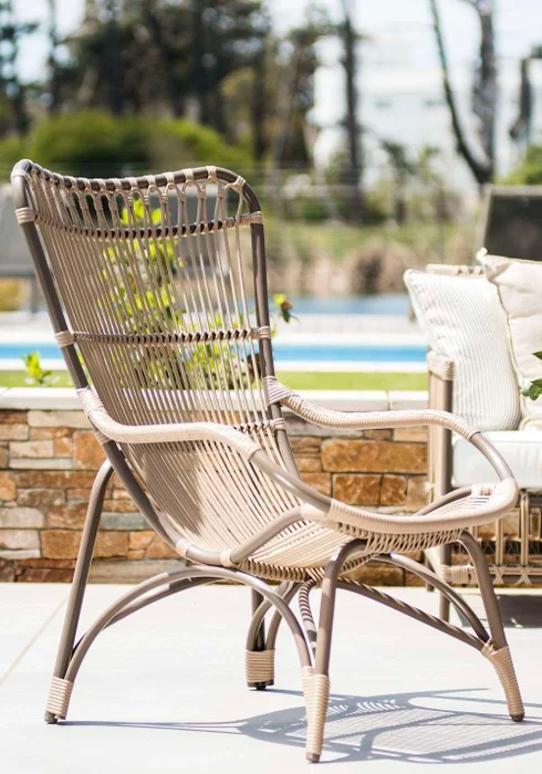 BUTACA MONET DE EXTERIOR - MOCCACHINO - SIKA DESIGN en Beige - Muebles para el exterior, Uruguay | La Iberica