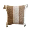 ALMOHADON CON TEJIDO 45x45CM NATURAL/BLANCO en Blanco - Textiles, Uruguay | Decohogar, vista 1 de 3