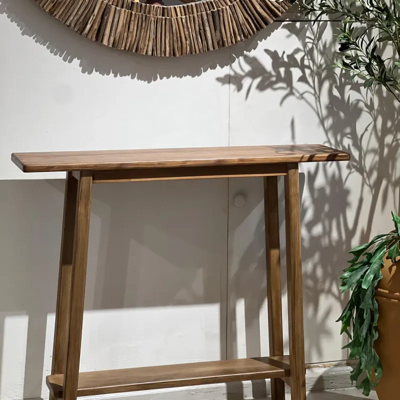 Despojador fino en Madera natural - Muebles para TV, Uruguay | FMB