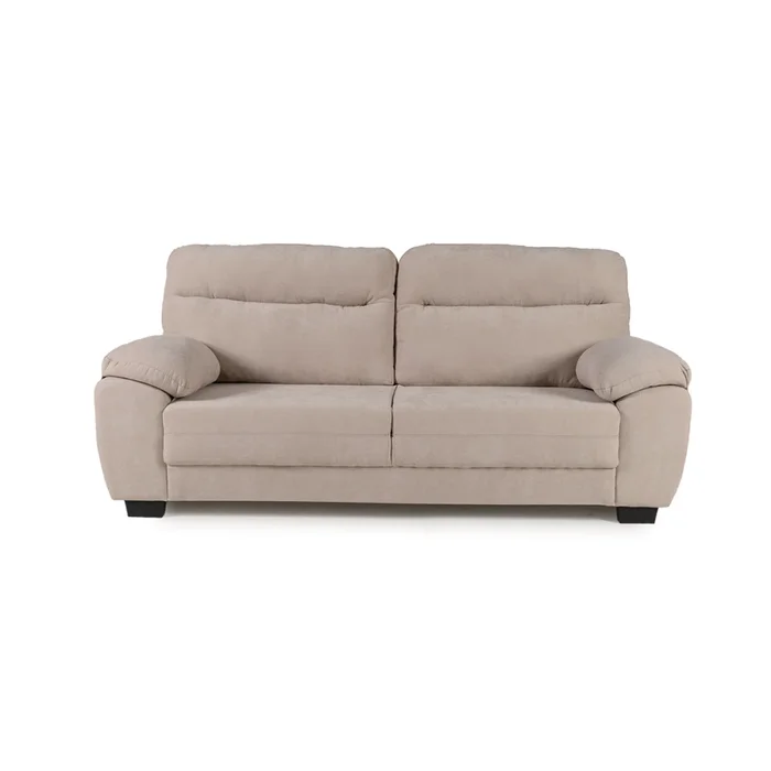 Sofá Serena (Outlet) - Tela Microfibra - 3 cuerpos - Berlin 02 (Beige) en Beige - Sillones y sofás, Uruguay | NYR, vista 2