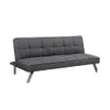 Sofa Cama Volcable Tela Con Patas Metal Metalicas - Sillones y sofás, Uruguay | Lais Muebles, vista 1 de 4