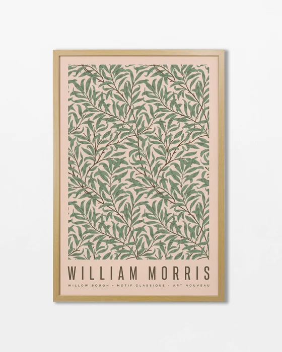William Morris - Willow bough N.01 en Multicolor - Láminas, Uruguay | La Cuadrería