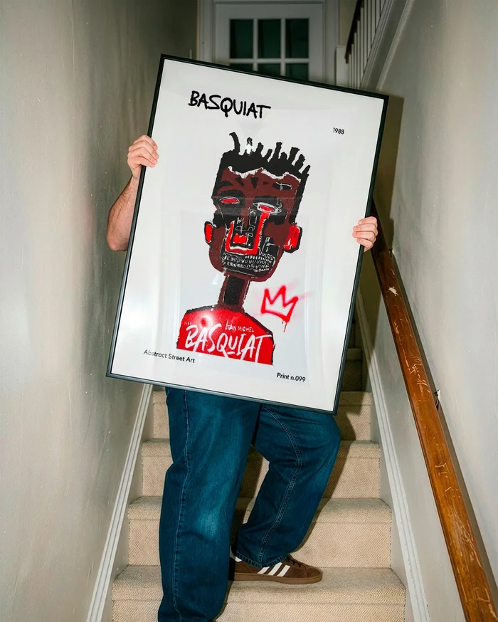 Basquiat - Autorretrato - Láminas, Uruguay | La Cuadrería, vista 2
